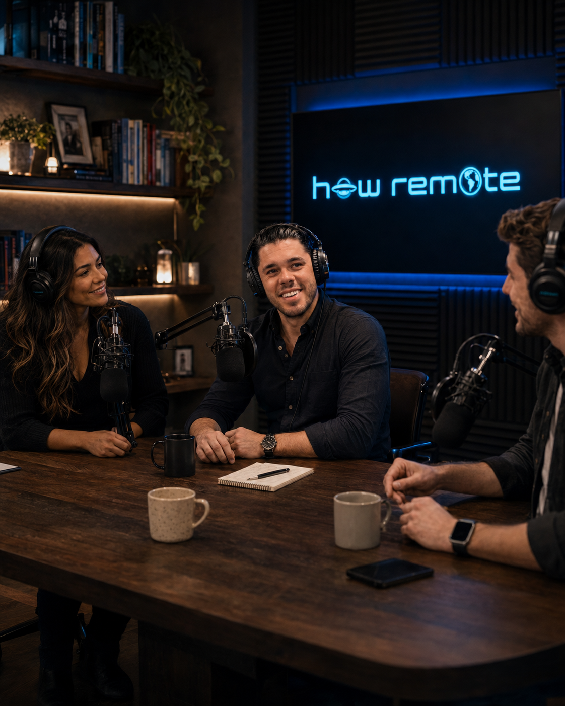 how remote podcast studio